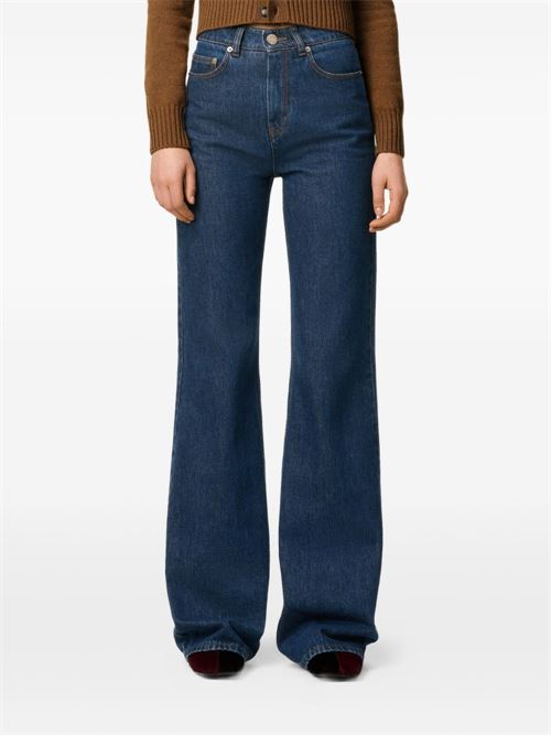 Jeans a zampa AMI PARIS | FTR420DE0104402